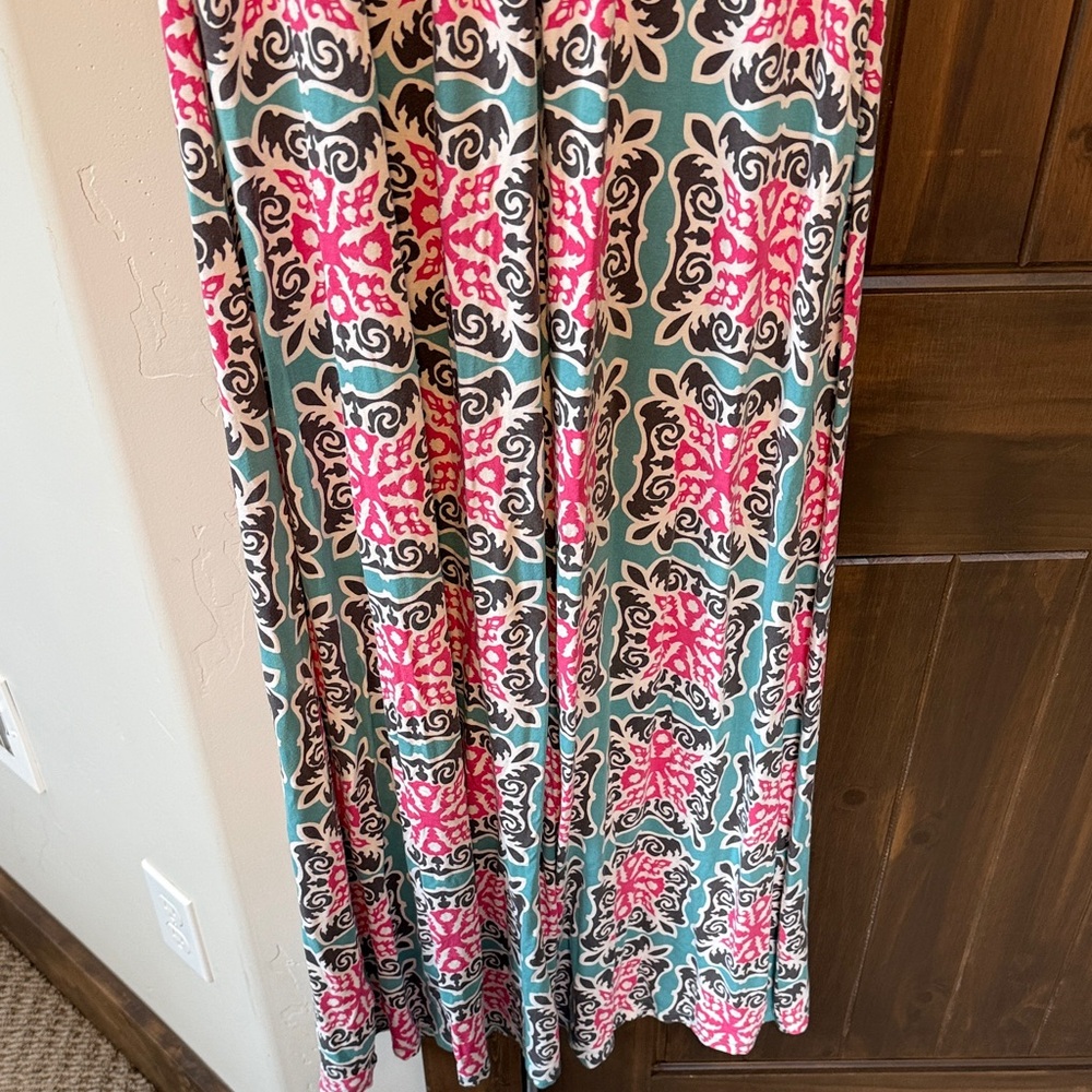 Boden Multicolor Patterned Maxi Dress - Picture 7 of 9